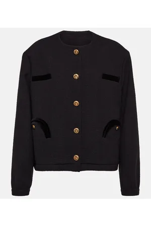 Blazé Milano BlazÃ© Milano Gliss cotton-blend bouclÃ© jacket