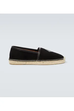 Ralph Lauren Bow-detail leather espadrilles
