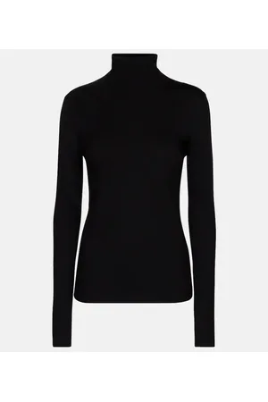 Vince Essential turtleneck cotton top