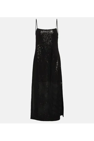 Max Mara Alias sequined georgette maxi dress