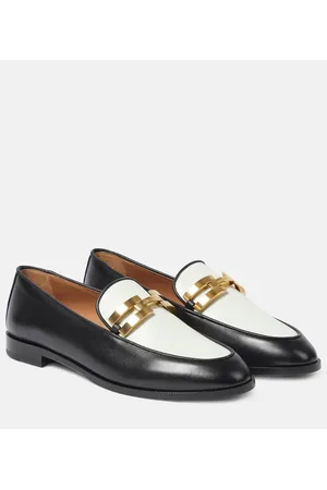 Aquazzura Brandi leather loafers