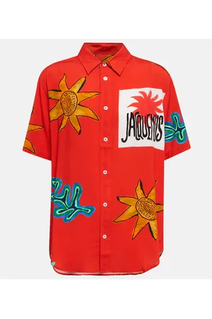 Jacquemus La Chemise Melo printed bowling shirt