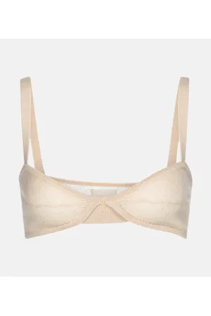 Khaite Eda cashmere bralette