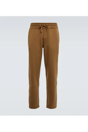 Loro Piana Whitney cotton, silk, and cashmere pants