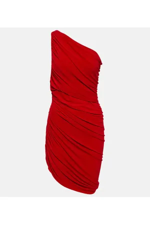 Norma Kamali Pickleball Diana ruched minidress