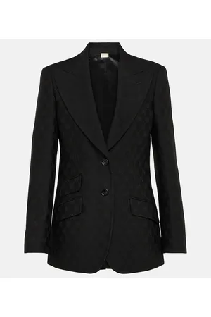 Gucci GG jacquard wool blazer