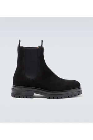 Gianvito Rossi Chester suede ankle boots