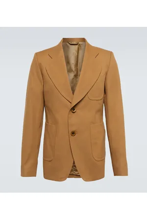 WALES BONNER Starline cotton and cashmere blazer