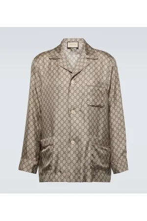 Gucci GG silk shirt