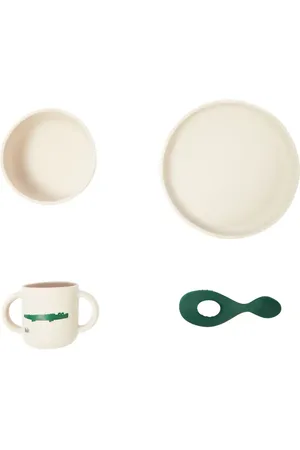 Liewood Baby Vivi printed silicone tableware set