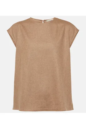 ASCENO Wool and cashmere top
