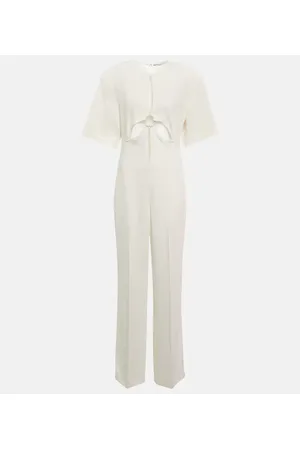 Stella McCartney Cut-out straight-leg jumpsuit