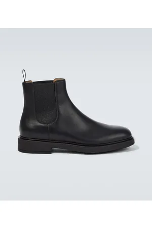 Gianvito Rossi Chester leather ankle boots