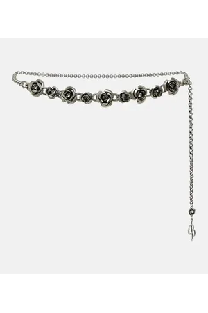 BLUMARINE Roses embellished belt
