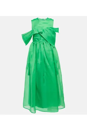 Cecilie Bahnsen Sidney silk midi dress