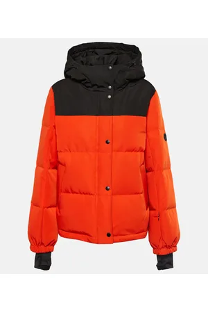 YVES SALOMON Hooded ski down jacket
