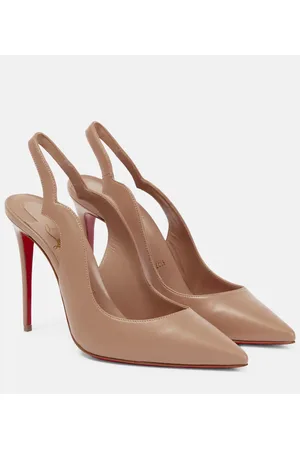 Christian Louboutin Nudes Hot Chick leather pumps