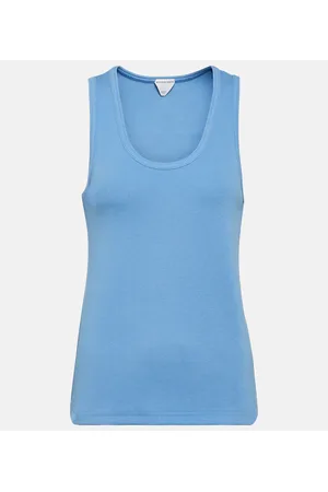 Bottega Veneta Ribbed-knit tank top