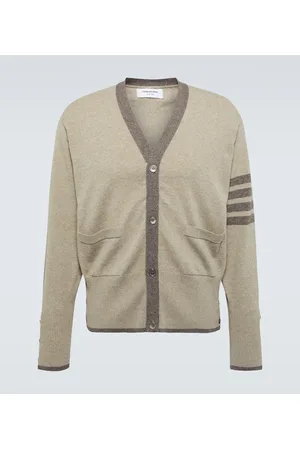 Thom Browne 4-Bar cashmere cardigan