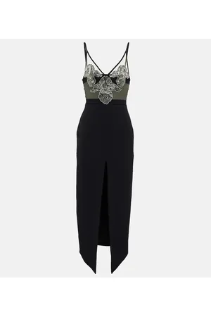 DAVID KOMA Embellished midi dress