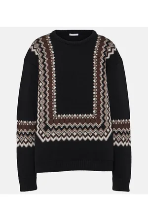 Chloé ChloÃ© Wool-blend jacquard sweater