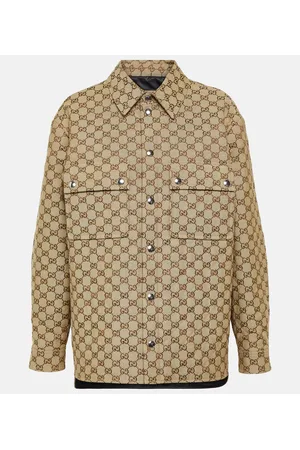Gucci GG canvas shirt jacket