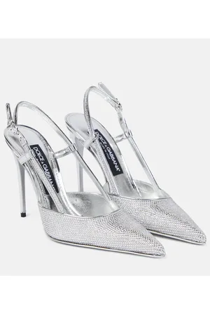Dolce & Gabbana X Kim Lollo embellished leather pumps