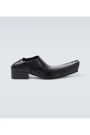 Balenciaga Romeo leather slippers
