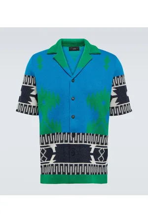 Alanui Jacquard cotton shirt