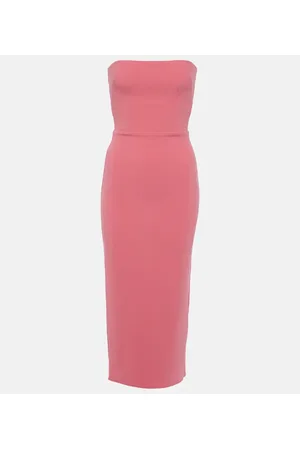 ALEX PERRY Strapless midi dress