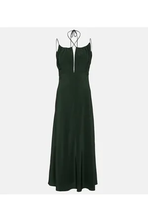 Totême Silk crÃªpe de chine midi dress