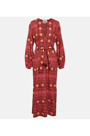 JOHANNA ORTIZ Embroidered maxi dress