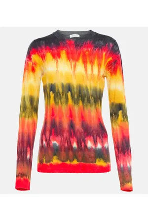 GABRIELA HEARST Miller tie-dye cashmere sweater