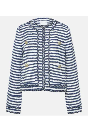 Rebecca Vallance Matteo striped bouclÃ© jacket
