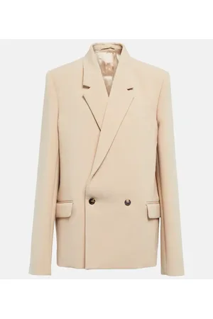 WARDROBE.NYC Double-breasted virgin wool blazer