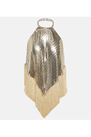 Paco rabanne Embellished halterneck top