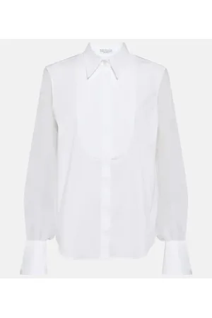 Brunello Cucinelli Cotton-blend shirt