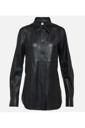 Totême Leather overshirt