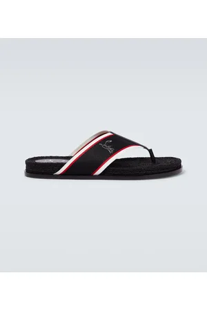 Christian Louboutin Hot Cross slides