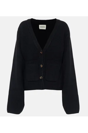 Khaite Scarlet cashmere-blend cardigan