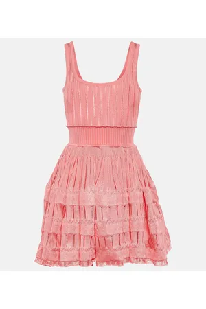 Alaïa AlaÃ¯a Crinoline minidress