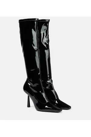Gia Borghini Rosie 8 faux leather knee-high boots