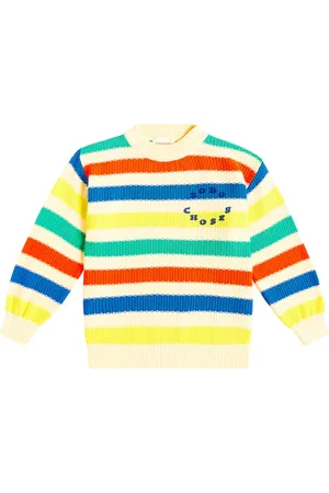 Bobo Choses Striped cotton sweater
