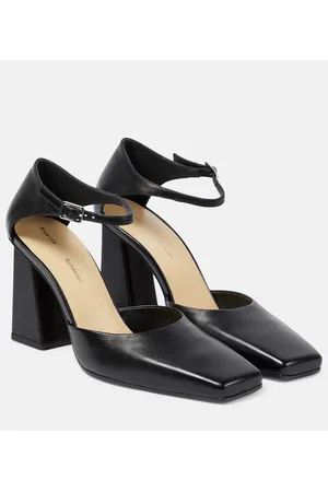 Proenza Schouler Quad leather pumps