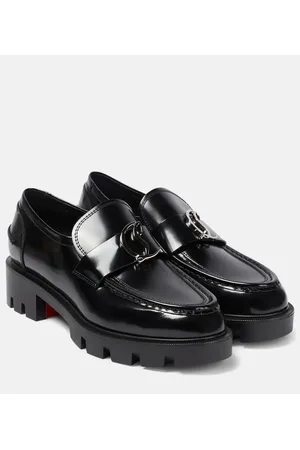 Christian Louboutin CL Moc Lug leather loafers