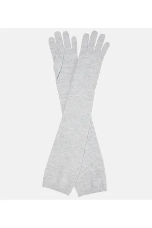 Brunello Cucinelli LurexÂ® cashmere gloves