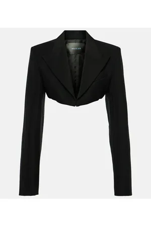 MUGLER Cropped blazer