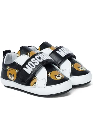 Moschino Baby leather sneakers