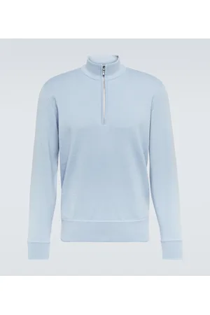 Loro Piana Ivrea cashmere half-zip sweater