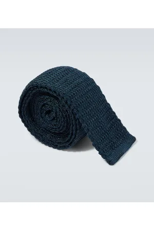 Thom Browne 4-Bar silk tie